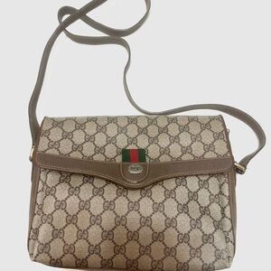 Gucci GG Web Sherry Crossbody Bag